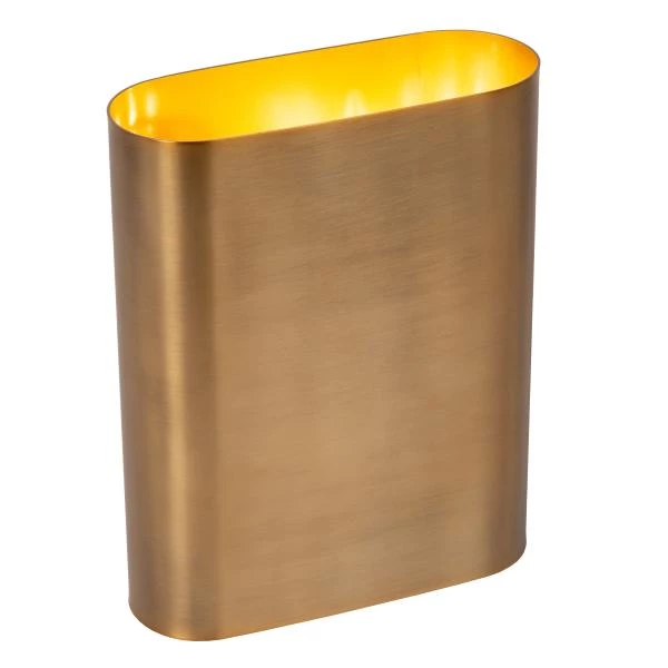 Lucide OVALIS - Lámpara de pared - 2xE14 - Oro mate / Latón - detalle 1
